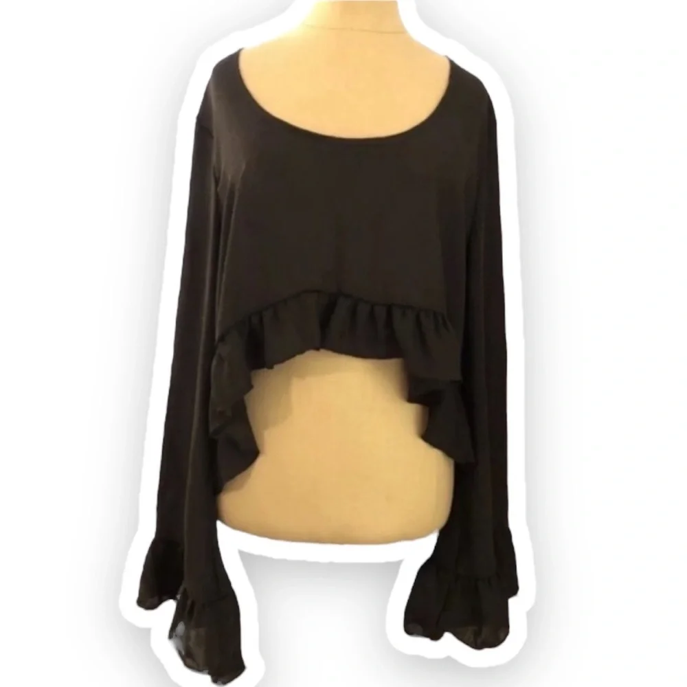 Show me your MuMu - Horton Ruffle Top - Picture 3 of 3